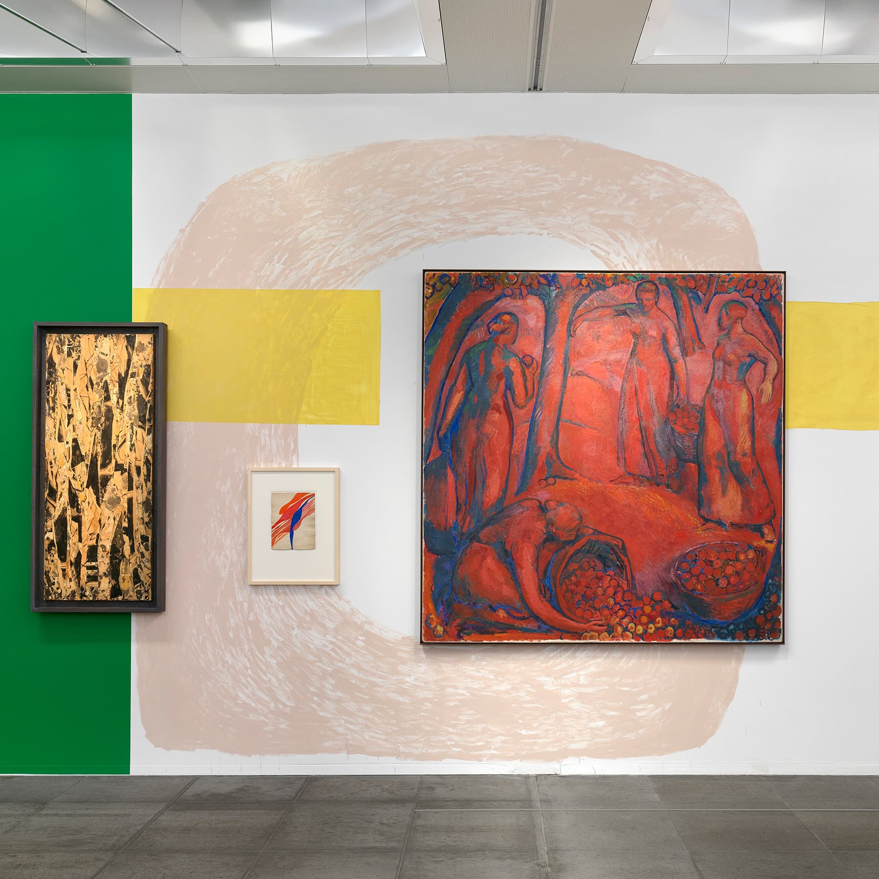 Sammlungsintervention von Amy Sillman