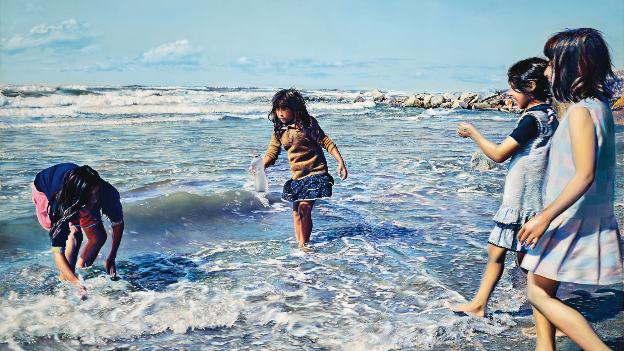 Franz Gertsch, Saintes Maries de la Mer III