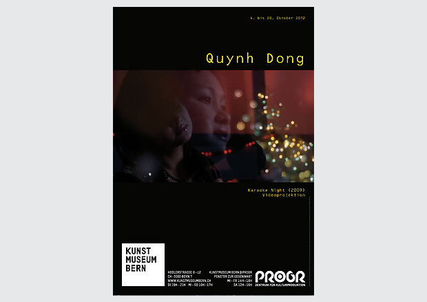 Quynh Dong, Karaoke Night, 2009. 
DVD, 29 Min. 46 Sek. Kunstmuseum Bern, Bernische Stiftung für Foto, Film und Video FFV, Bern. Courtesy of the artist - 