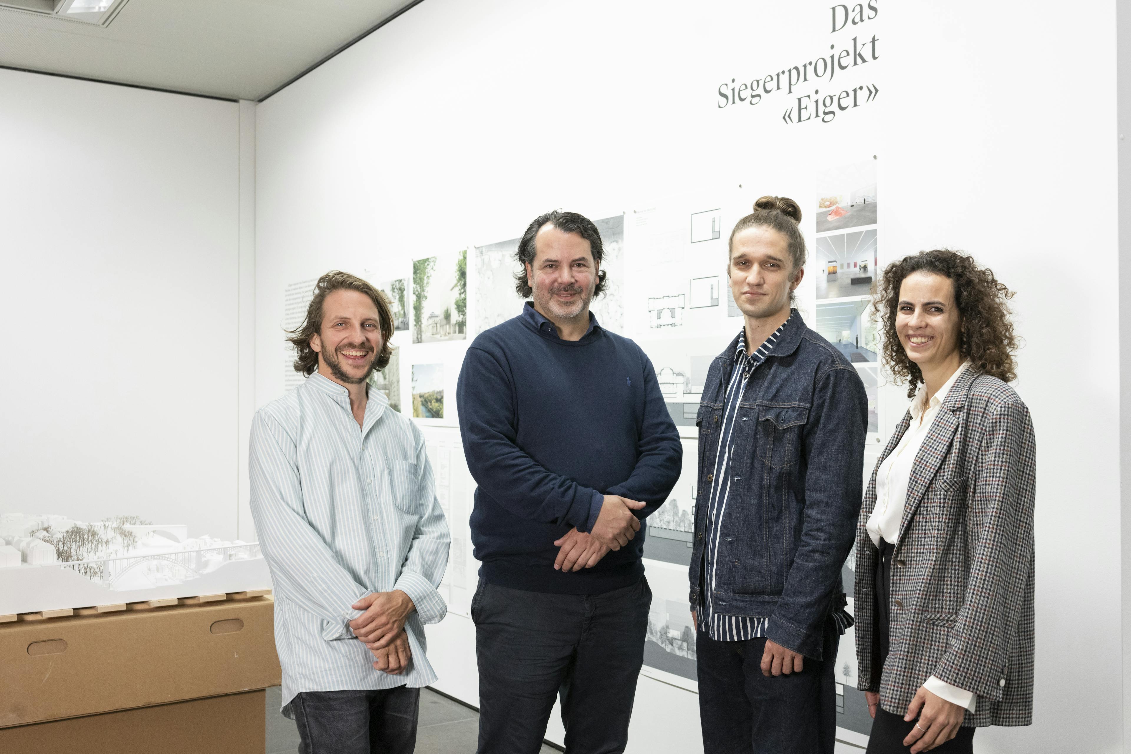 Das Siegerteam: Schmidlin Architekten (Zürich und Engadin)